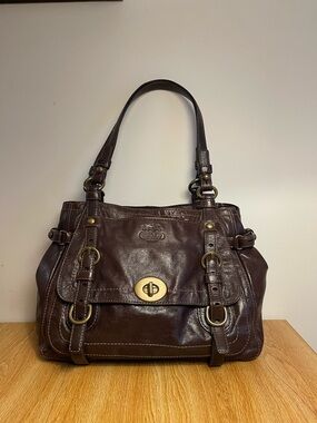 Coach Brown Leather Legacy Bag
